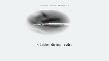 R001 · Auftakt — Apple-Keynote-Dramaturgie