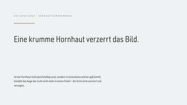 R075 · Auftakt — ERKLÄR-DECK: Astigmatismus (Hornhautverkrümmung)