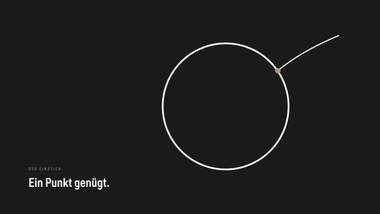 R109 · Beweis — Paul Rand — Reduktion auf ein Zeichen